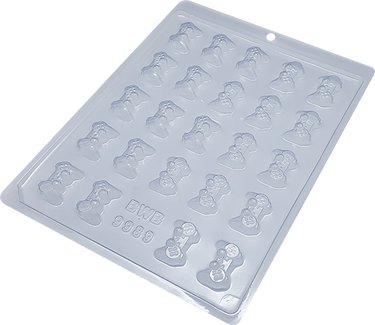 Forma De Chocolate - Forma Linha Simples – Acetato - Aplique Joystick - BWB9989